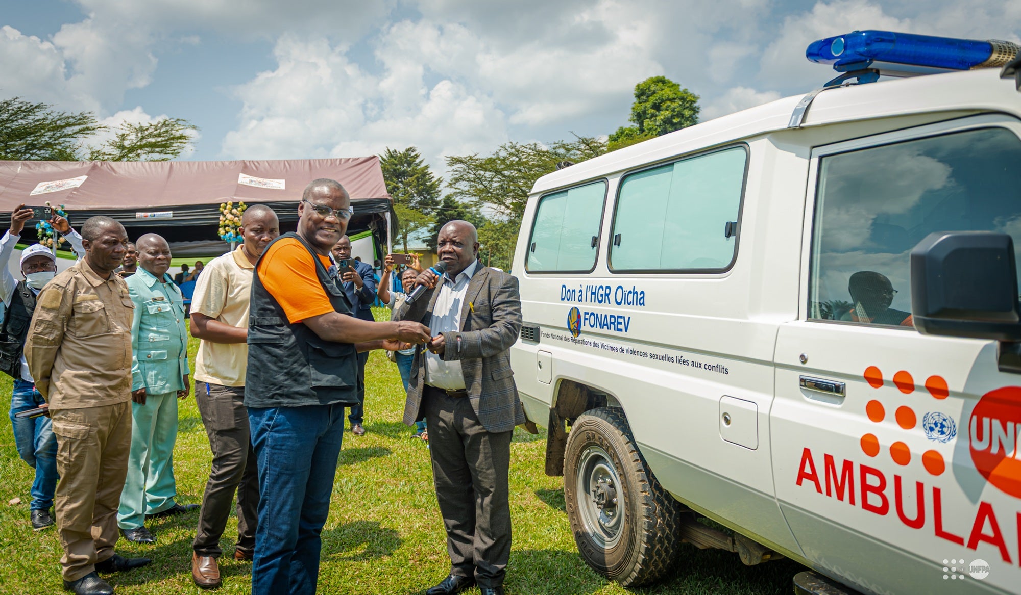 Un espoir roulant pour Oicha : une ambulance médicalisée renforce les urgences au Nord-Kivu