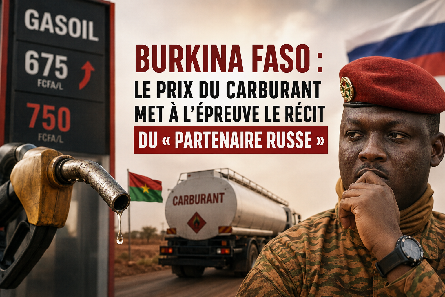 L&rsquo;enjeu du carburant au Burkina Faso : la réalité économique face aux partenariats stratégiques
