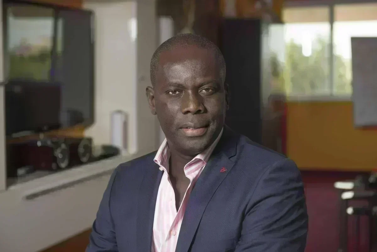 Sénégal. Dakar. 10/2016. Malik Gackou, président du Grand Parti chez lui.