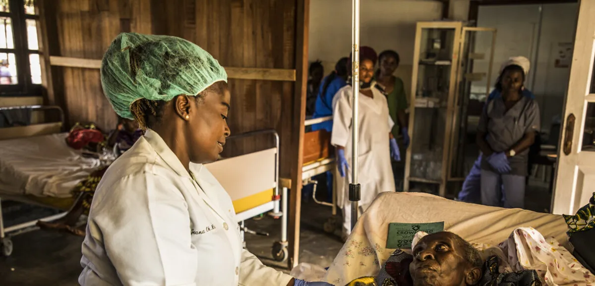 Carte des zones touchées par l'épidémie d'Ebola en RDC