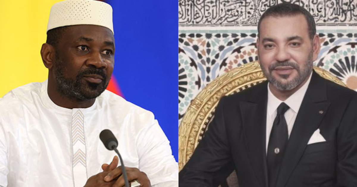 Mohammed VI et Assimi Goïta, Maroc, Mali