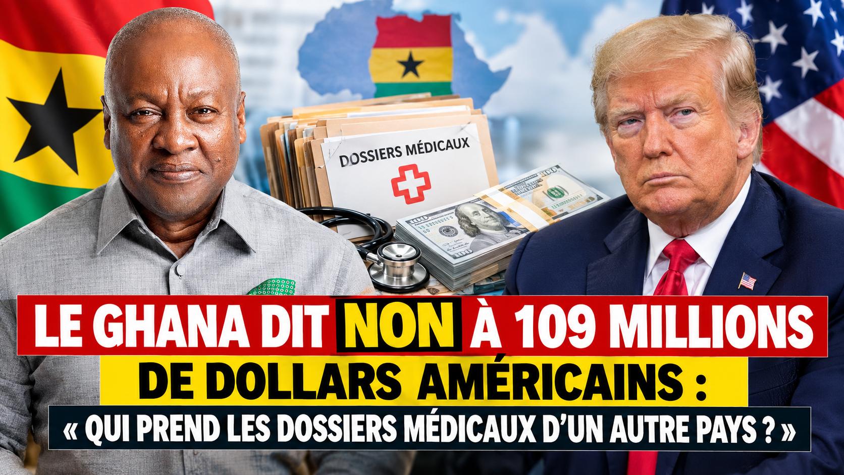 109 millions de dollars sacrifiés : le Ghana défend son indépendance sanitaire face aux États-Unis