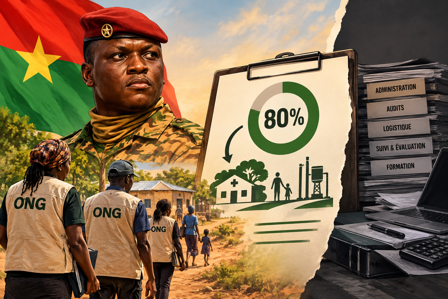 Burkina Faso : quand une règle comptable menace la qualité de l&rsquo;aide humanitaire