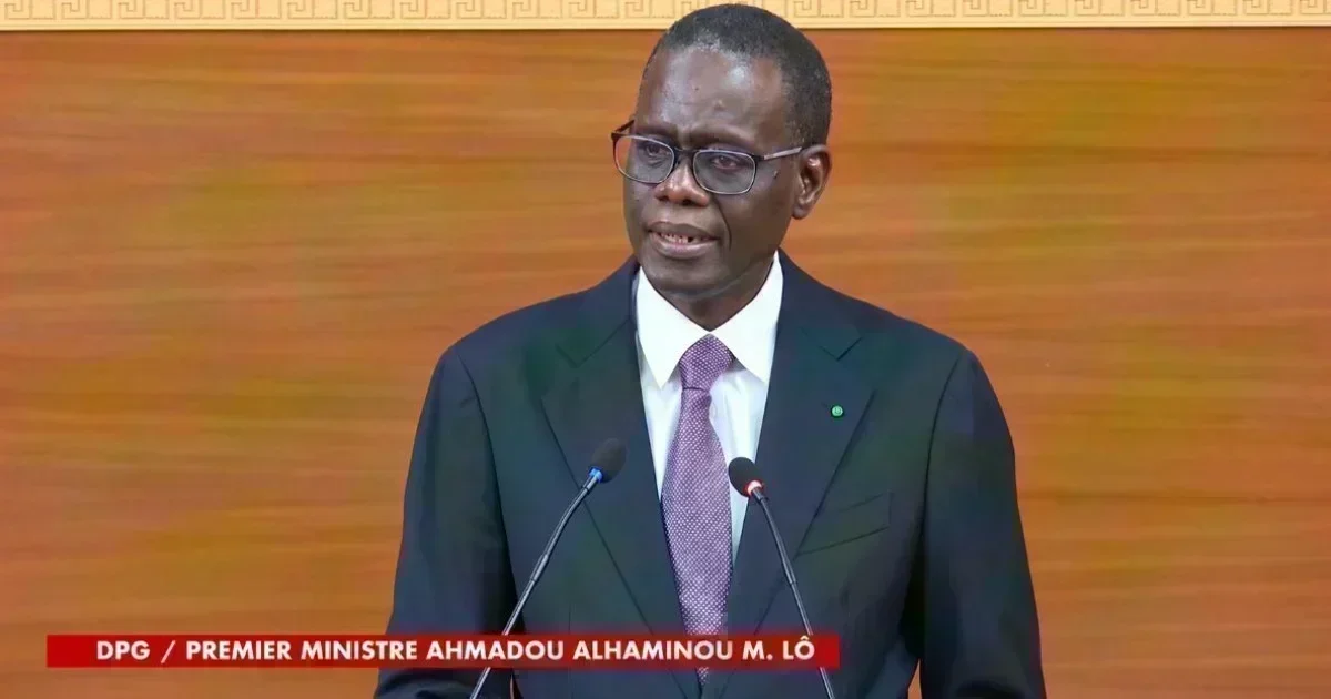 Sénégal : Al Aminou Lô jure de poursuivre la vision 2050 devant les députés