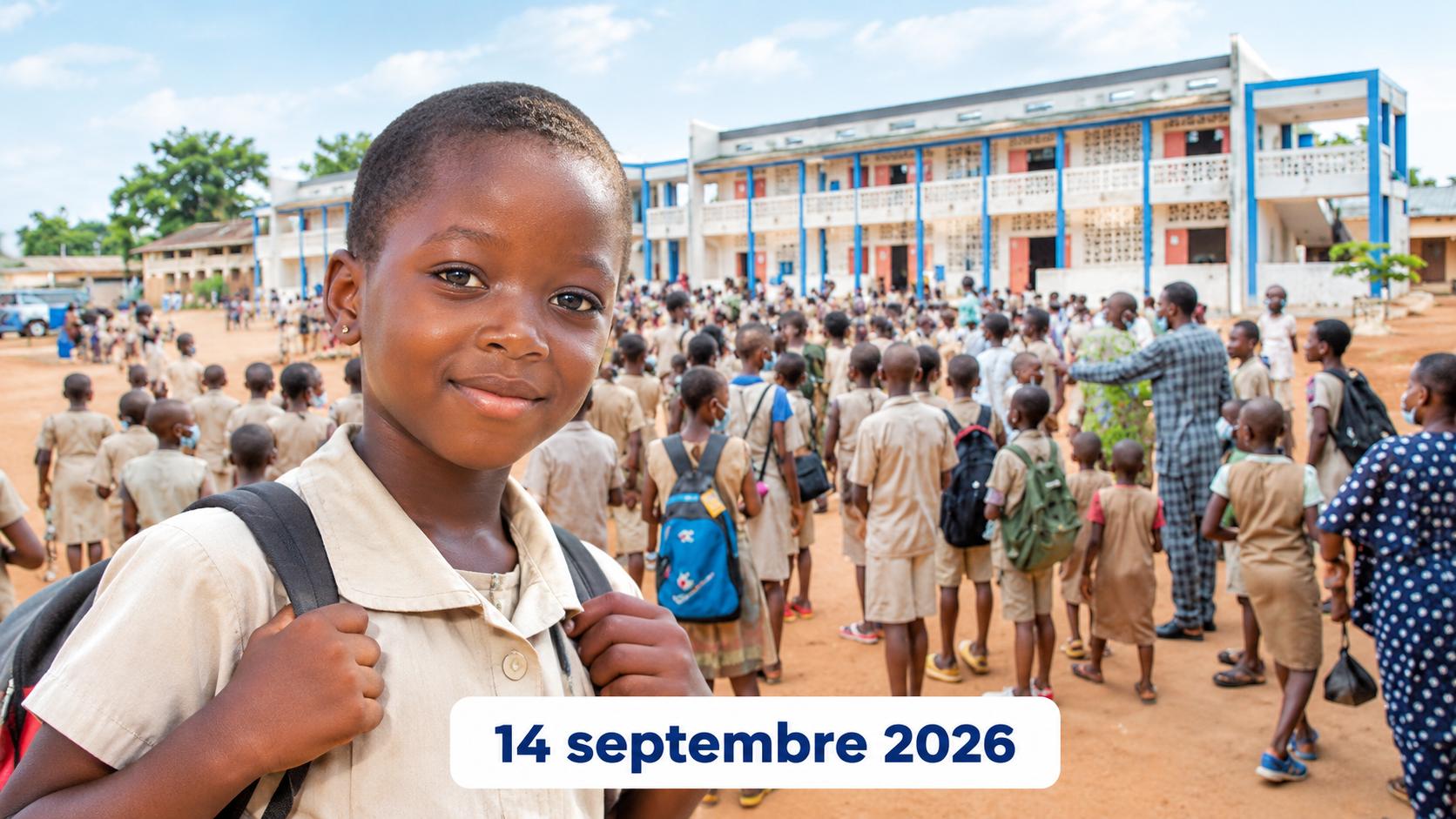Bénin : une rentrée scolaire effective partout sur le territoire ce 14 septembre 2026