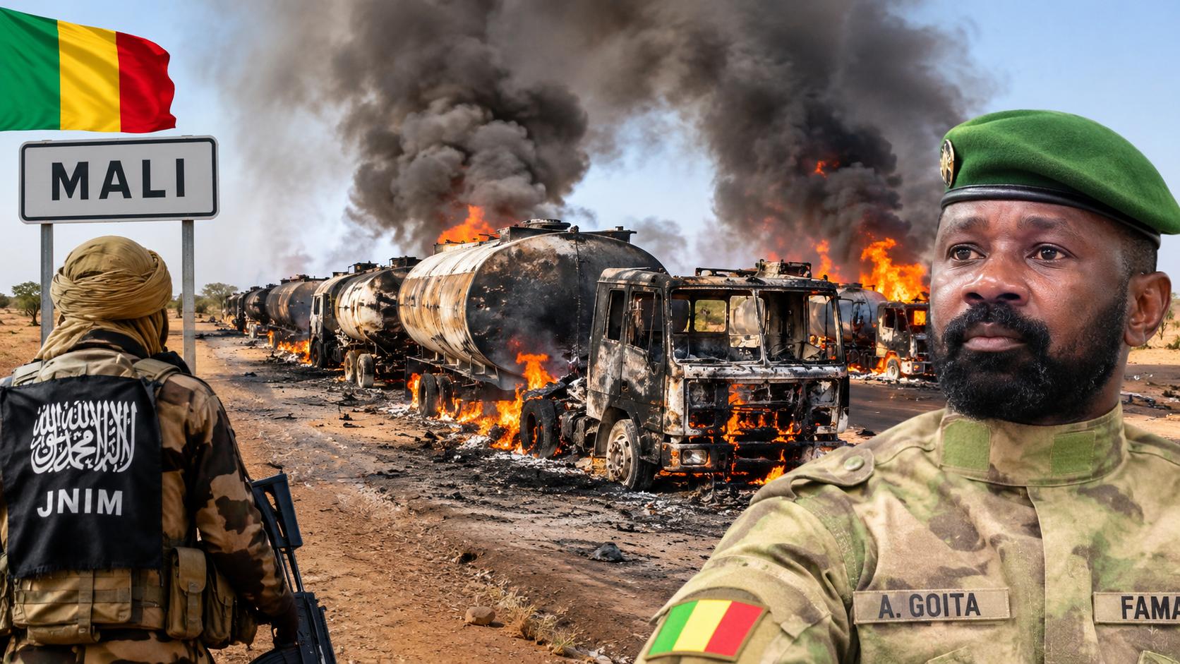 Au Mali, le blocus du carburant par le JNIM révèle les fragilités de la junte