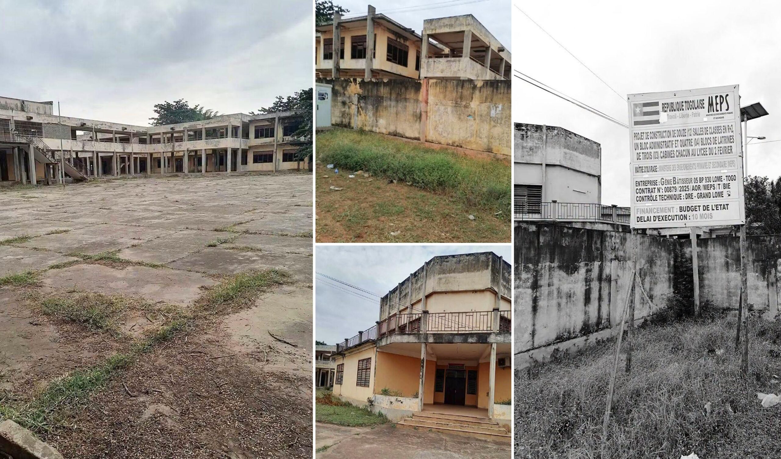 Le délabrement des écoles au Togo face à l&rsquo;illusion des symboles politiques