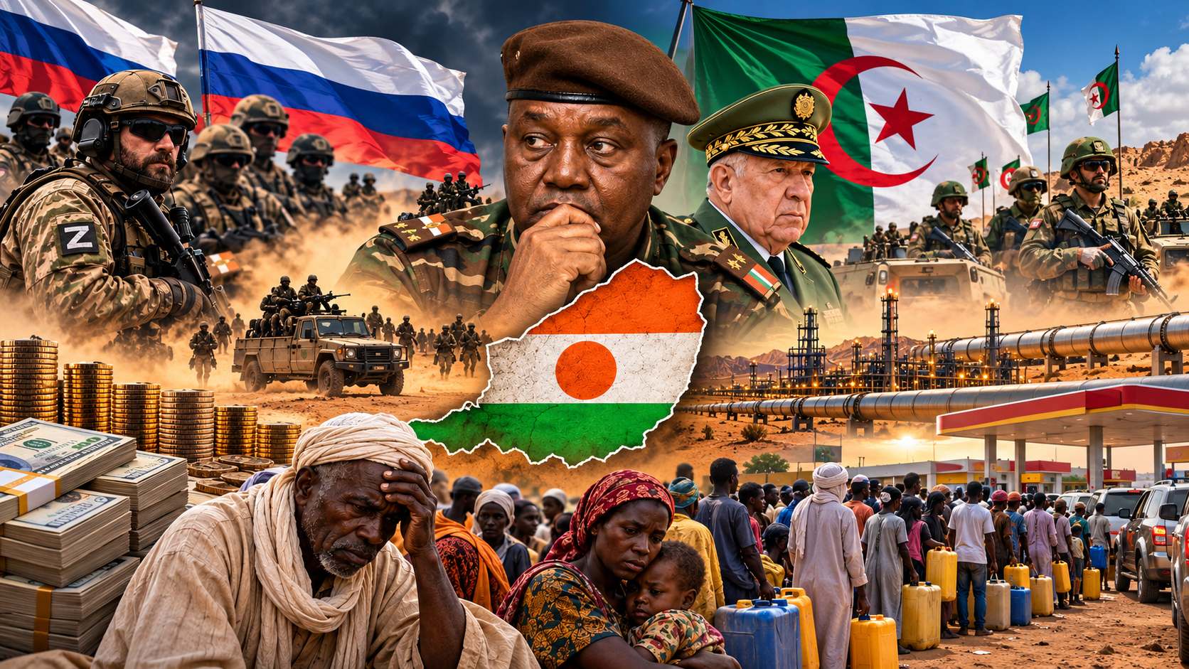 Niger : l&rsquo;algerie en première ligne, un tournant militaire aux conséquences inconnues pour la population