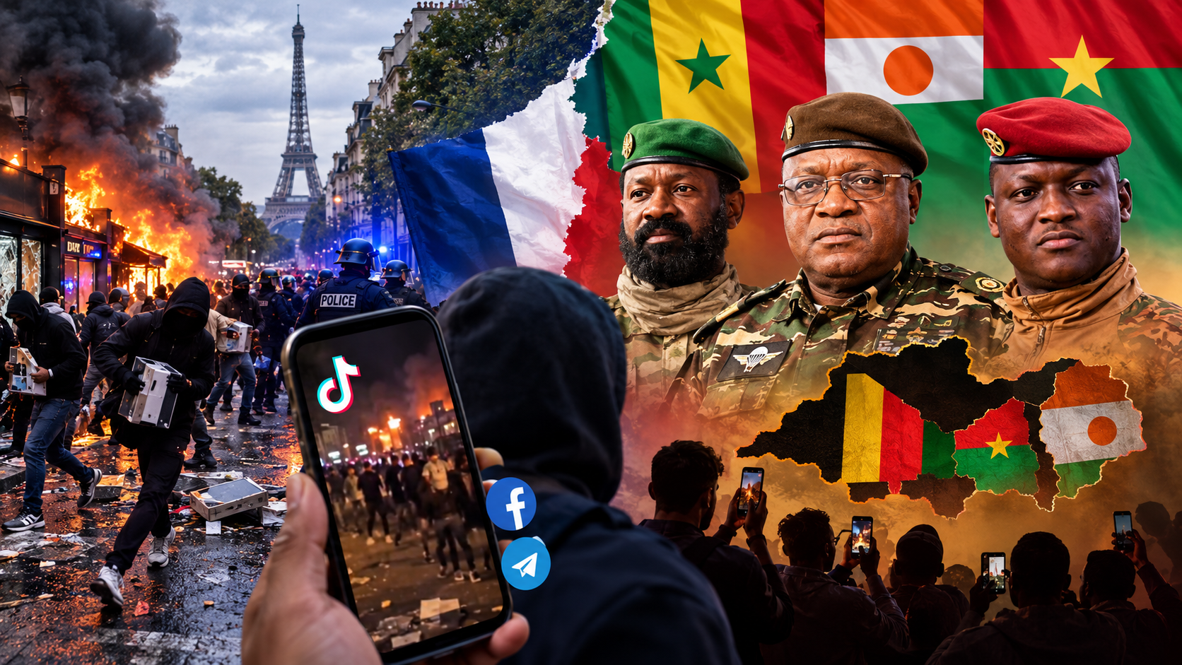 Crise en France : comment les juntes du Sahel transforment les émeutes en arme géopolitique