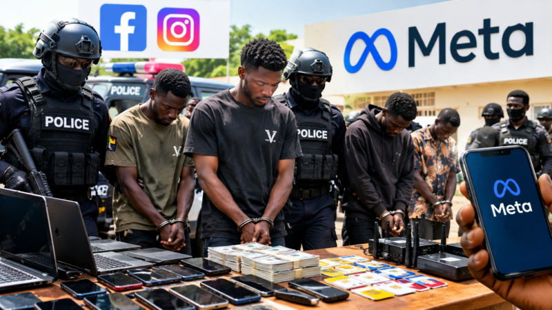 Afrique de l&rsquo;ouest : meta balaye les réseaux de fraude en ligne et change la donne en 2026