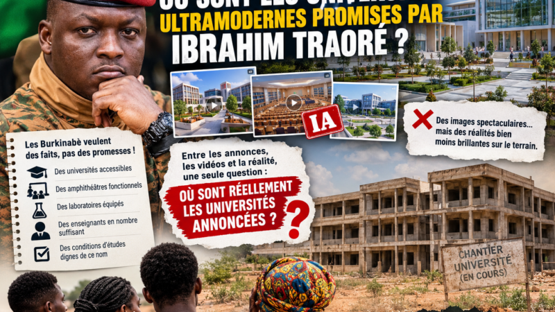 Universités promisEs au Burkina Faso : le virage éducatif qui questionne les réalités tangibles