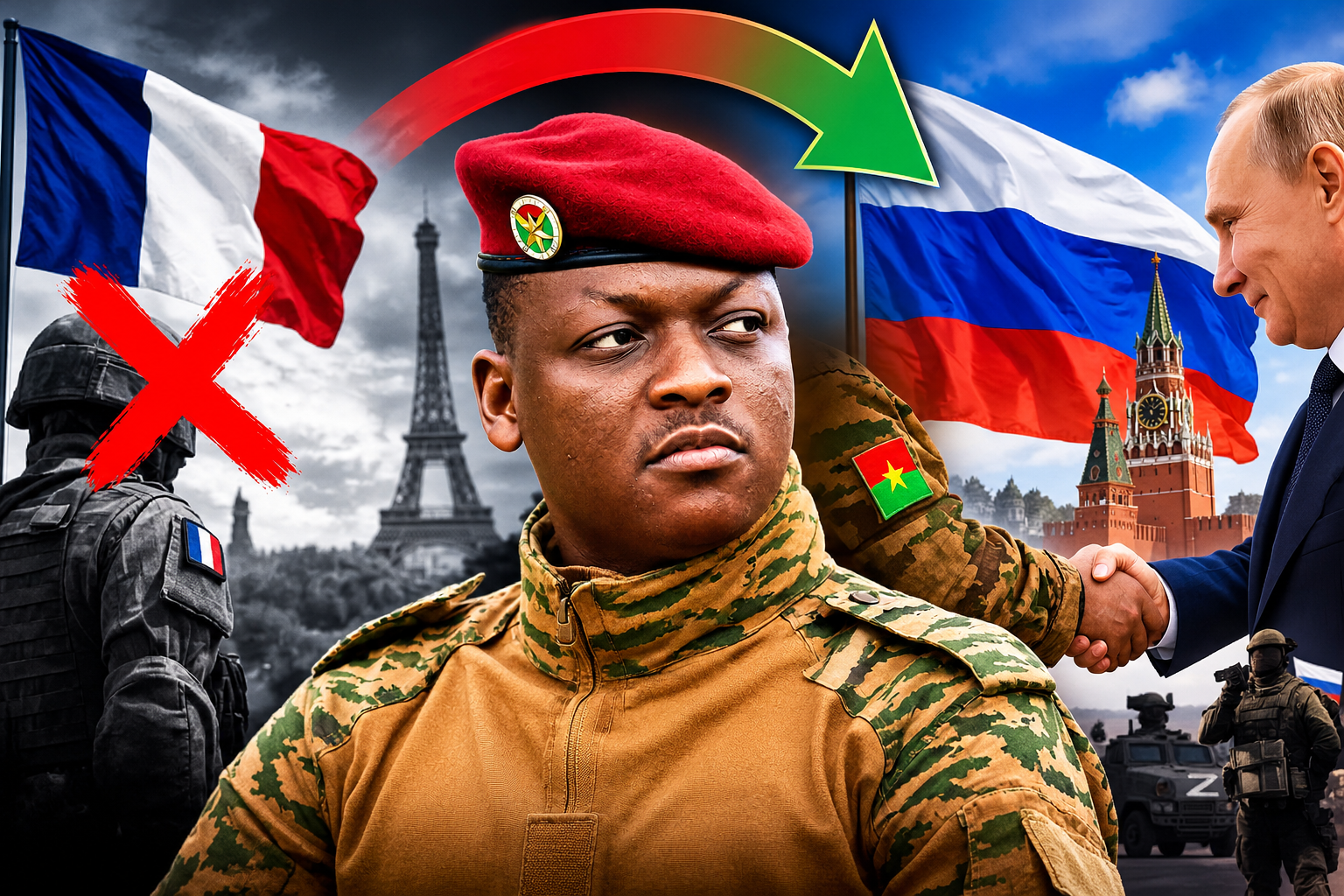 Après le clash avec Paris, que retient-on vraiment du virage russe d&rsquo;Ibrahim Traoré ?