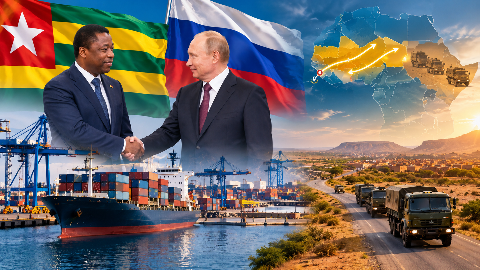 Port de Lomé : un projet russe qui dépasse le simple transit commercial