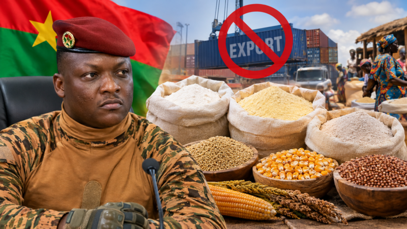 Farines interdites à l&rsquo;export au Burkina Faso : les premières réactions et les perspectives qui se dessinent